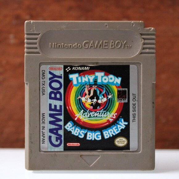 Tiny Toon Adventures: Babs’ Big Break (Nintendo Game Boy, 1992) Authentic - Picture 1 of 4